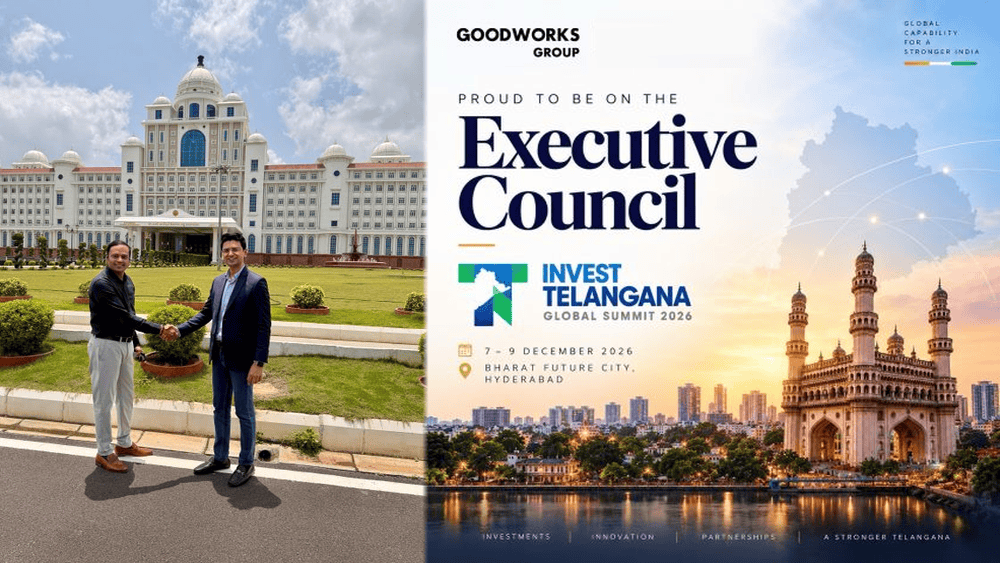 GoodWorks Group Joins Executive Council of Invest Telangana Global Summit 2026
